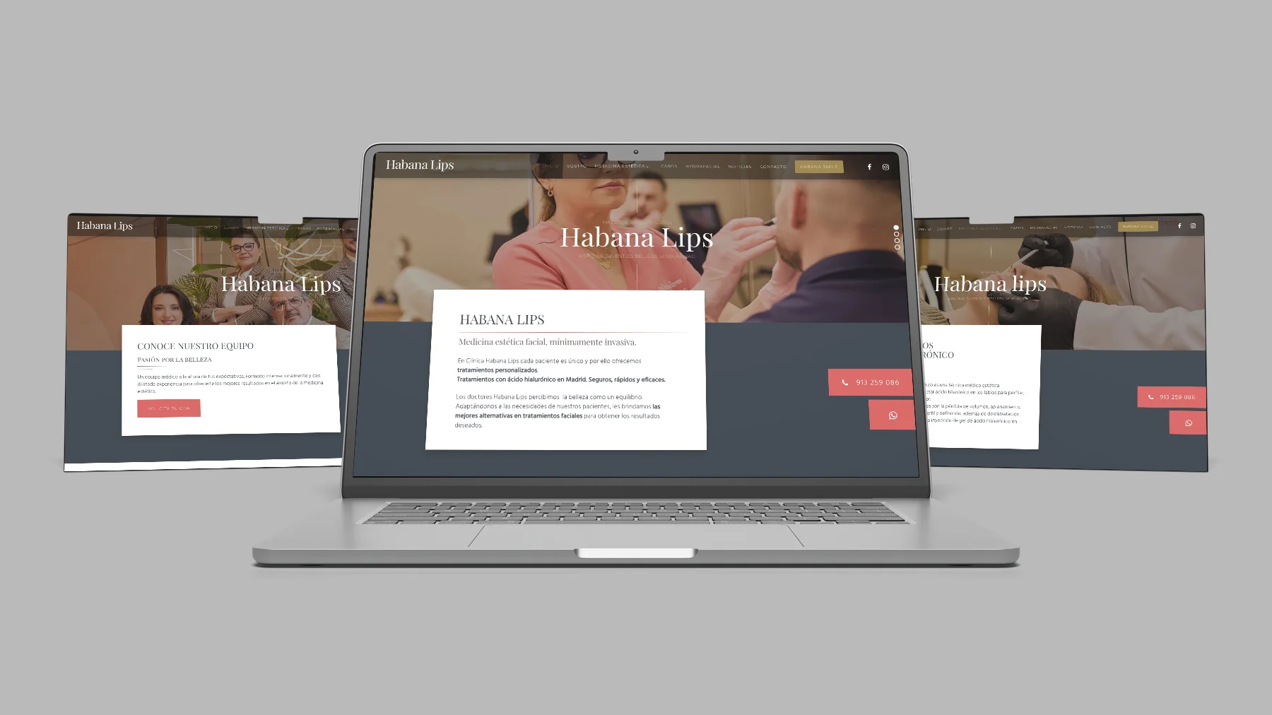 Diseño web de habanalips