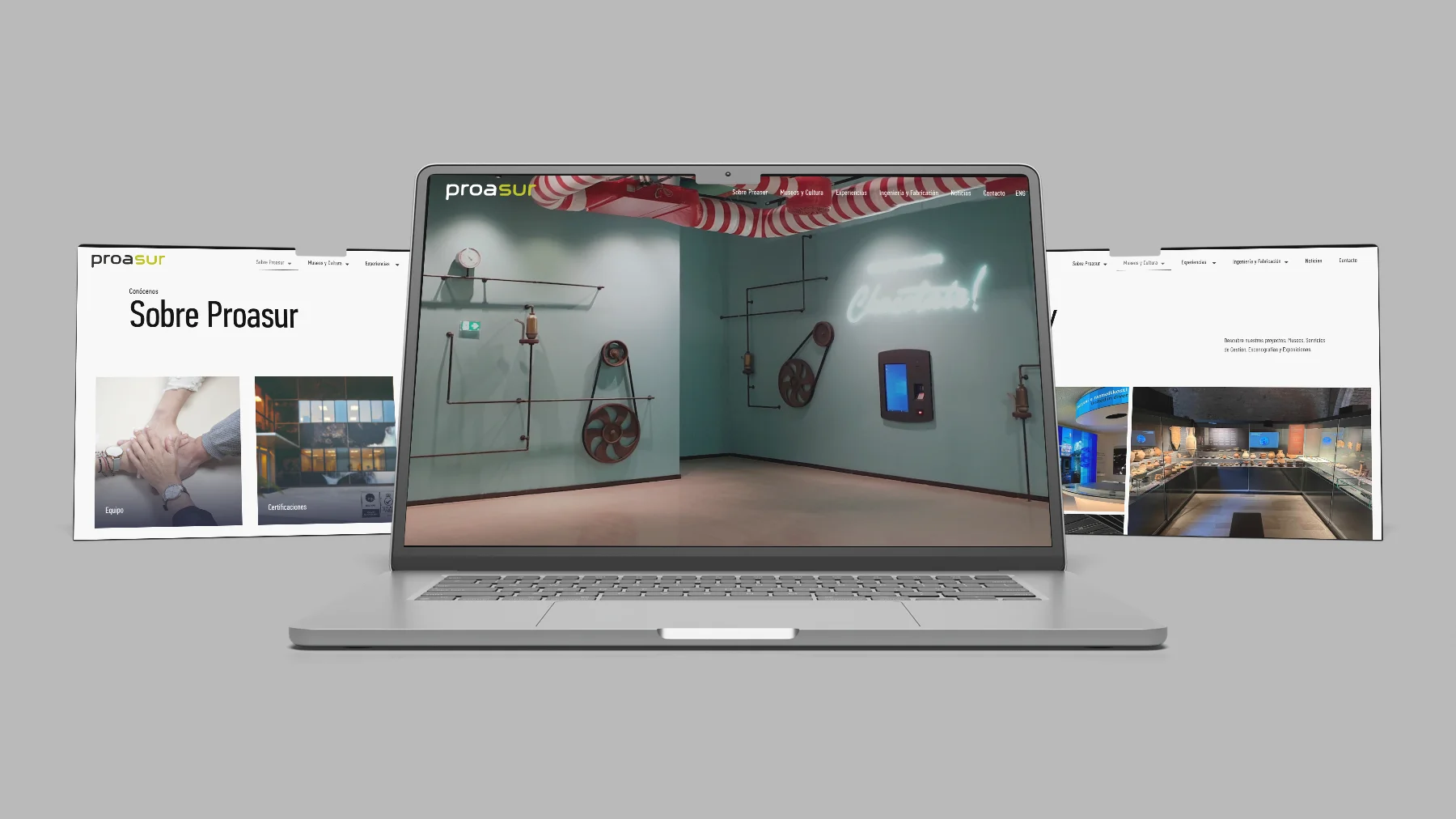 Diseño web de proasur